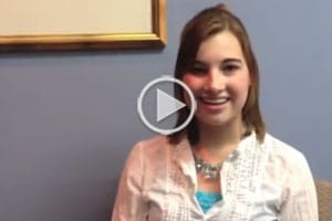 Mariah Testimonial at Hannah Orthodontics in Olathe Emporia Lenexa/Shawnee Louisburg Kansas City